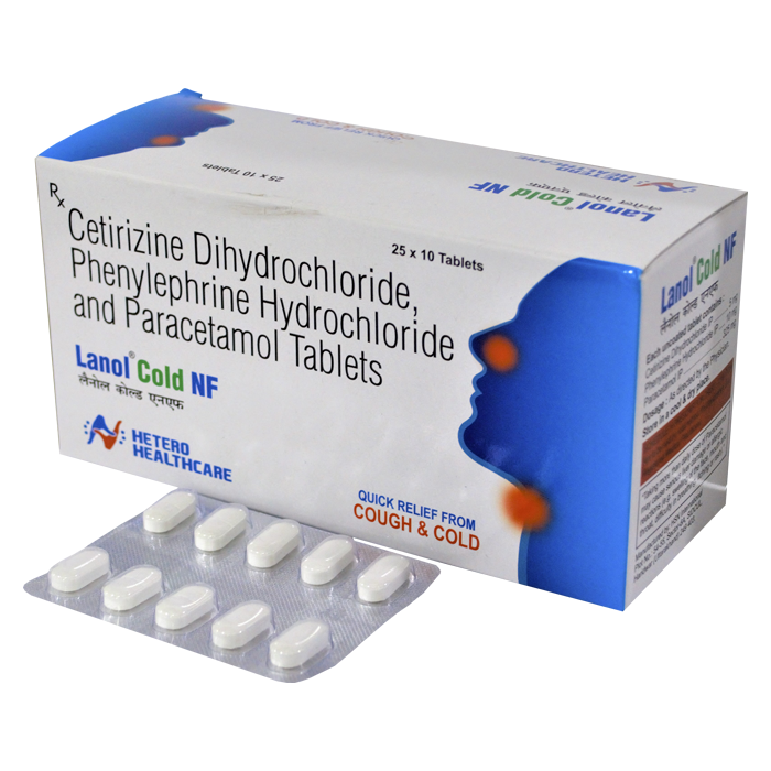 Cetirizine Dihydrochloride Phenylephrine Hydrochloride and Paracetamol Tablets Uses in Hindi