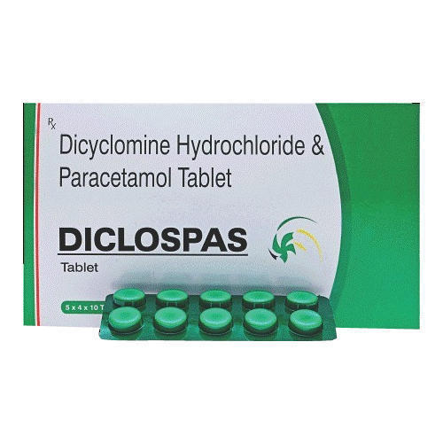 Dicyclomine Hydrochloride and Paracetamol Tablets Uses in Hindi