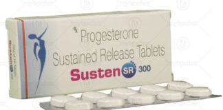 Progesterone sustained release tablets 300mg uses in pregnancy in Hindi