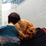 Two people fighting addiction together